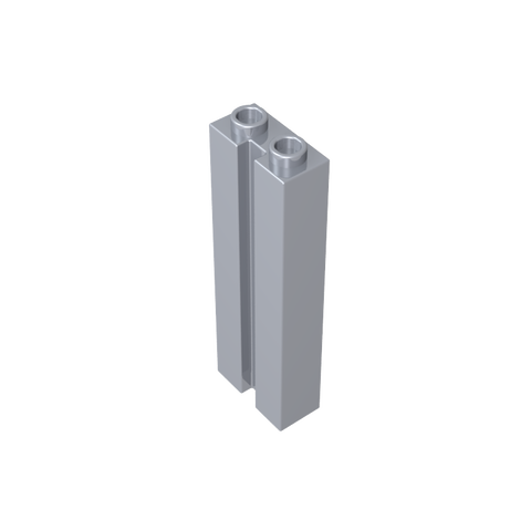 Gobricks,Brick Special 1 x 2 x 5 with Groove,88393