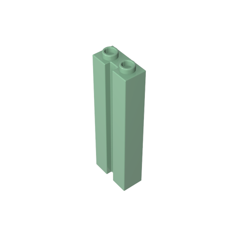 Gobricks,Brick Special 1 x 2 x 5 with Groove,88393