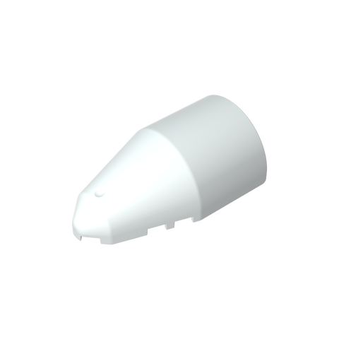 Gobricks,Windscreen 7 x 4 x 2 Round,30384