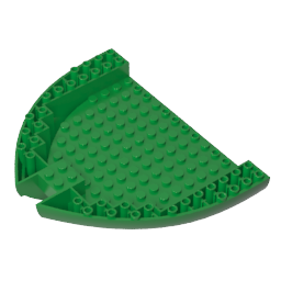 Gobricks,Boat Hull Section, Brick 16 x 13 x 2,64651