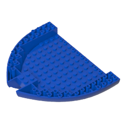 Gobricks,Boat Hull Section, Brick 16 x 13 x 2,64651