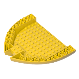 Gobricks,Boat Hull Section, Brick 16 x 13 x 2,64651