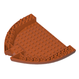 Gobricks,Boat Hull Section, Brick 16 x 13 x 2,64651