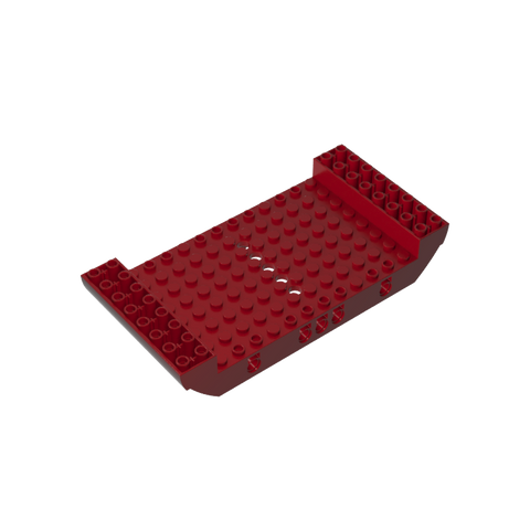 Gobricks,Boat Hull Section, Large Middle 8 x 16 x 2 1/3 with 5 Holes,95227