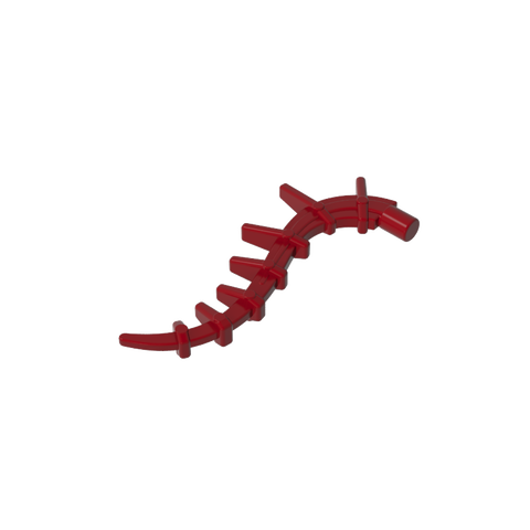 Gobricks,Plant/ Creature Body Part, Vine/ Tail/ Tentacle/ Bionicle Spine, Spiky,55236