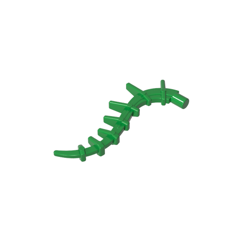 Gobricks,Plant/ Creature Body Part, Vine/ Tail/ Tentacle/ Bionicle Spine, Spiky,55236