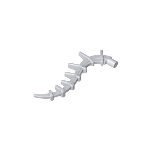 Gobricks,Plant/ Creature Body Part, Vine/ Tail/ Tentacle/ Bionicle Spine, Spiky,55236