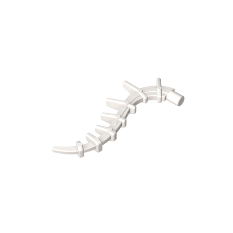 Gobricks,Plant/ Creature Body Part, Vine/ Tail/ Tentacle/ Bionicle Spine, Spiky,55236