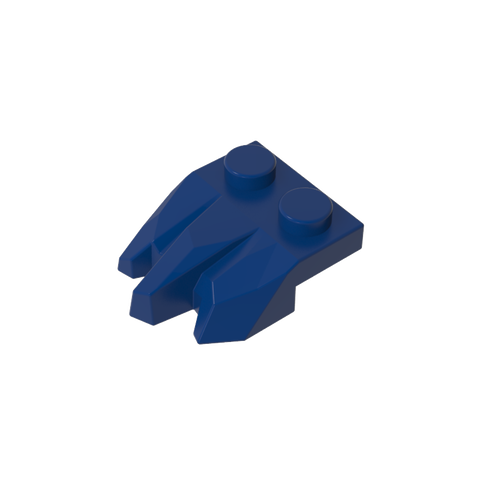 Gobricks,Plate Special 2 x 3 with Rocks,27261