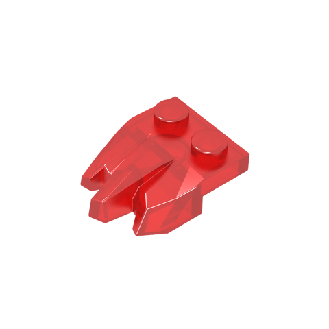 Gobricks,Plate Special 2 x 3 with Rocks,27261