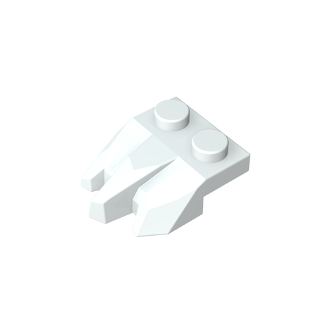 Gobricks,Plate Special 2 x 3 with Rocks,27261