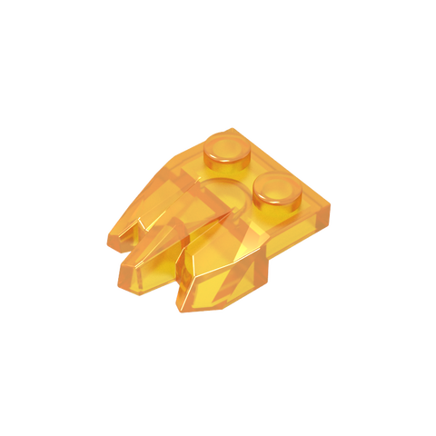 Gobricks,Plate Special 2 x 3 with Rocks,27261
