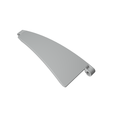 Gobricks,Technic Panel Curved 5 x 13 x 2 Tapered, Left,67142