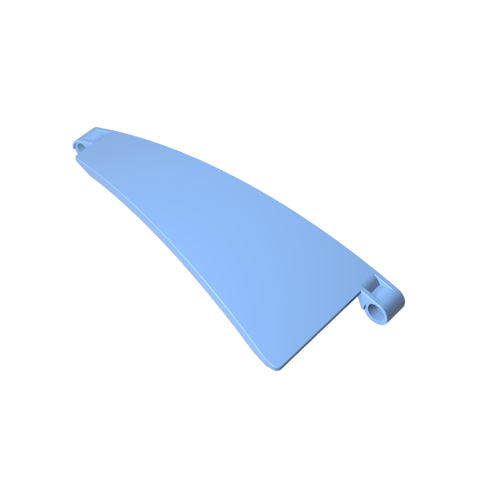 Gobricks,Technic Panel Curved 5 x 13 x 2 Tapered, Left,67142