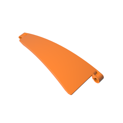 Gobricks,Technic Panel Curved 5 x 13 x 2 Tapered, Left,67142