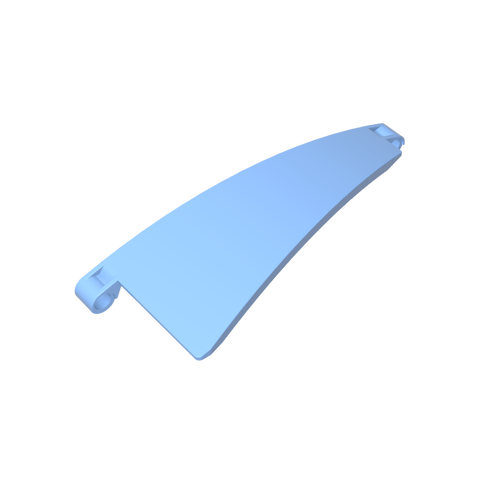 Gobricks,Technic Panel Curved 5 x 13 x 2 Tapered, Right,68196