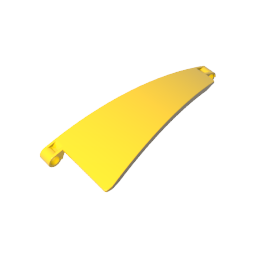 Gobricks,Technic Panel Curved 5 x 13 x 2 Tapered, Right,68196