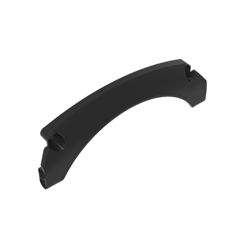Gobricks,Technic Panel Car Mudguard Arched 15 x 2 x 5, Arched Top,67141