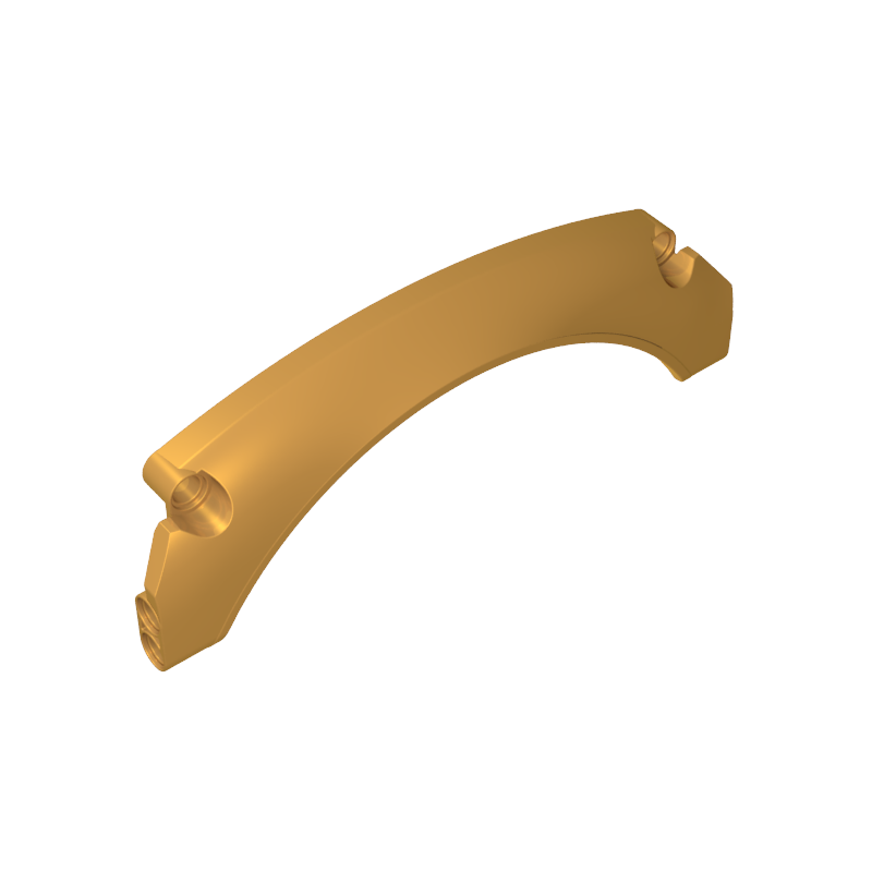 Gobricks,Technic Panel Car Mudguard Arched 15 x 2 x 5, Arched Top,67141