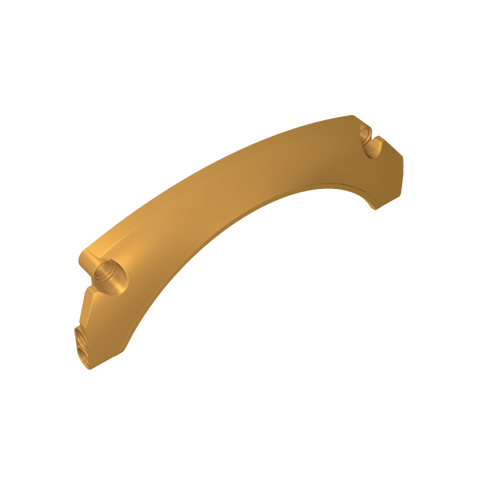 Gobricks,Technic Panel Car Mudguard Arched 15 x 2 x 5, Arched Top,67141