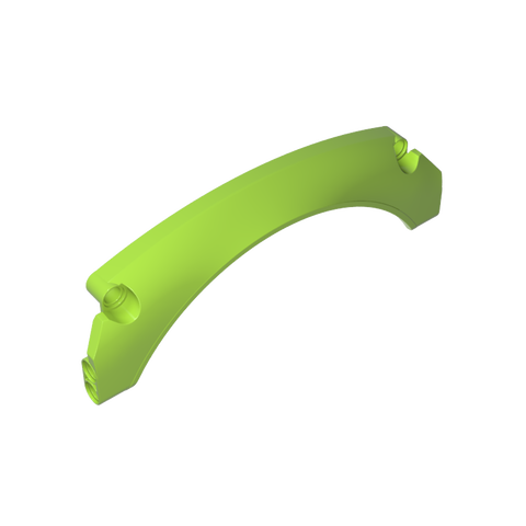 Gobricks,Technic Panel Car Mudguard Arched 15 x 2 x 5, Arched Top,67141