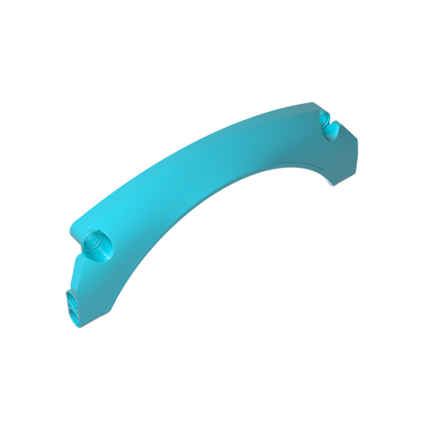 Gobricks,Technic Panel Car Mudguard Arched 15 x 2 x 5, Arched Top,67141
