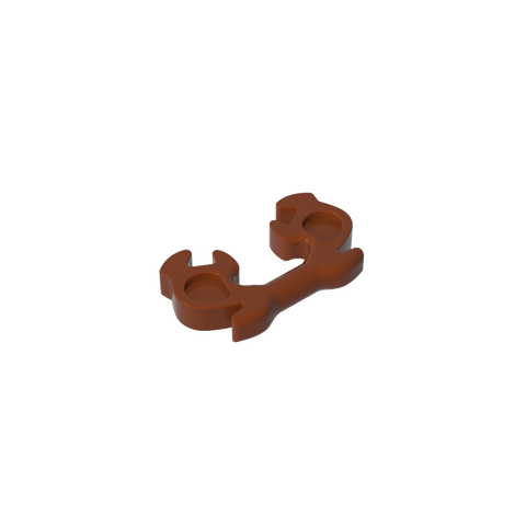 Gobricks,Headwear Accessory, Ninja Helmet Horn, Elaborate,11437