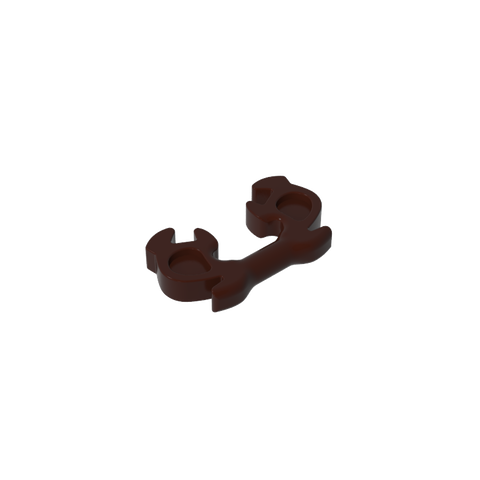 Gobricks,Headwear Accessory, Ninja Helmet Horn, Elaborate,11437