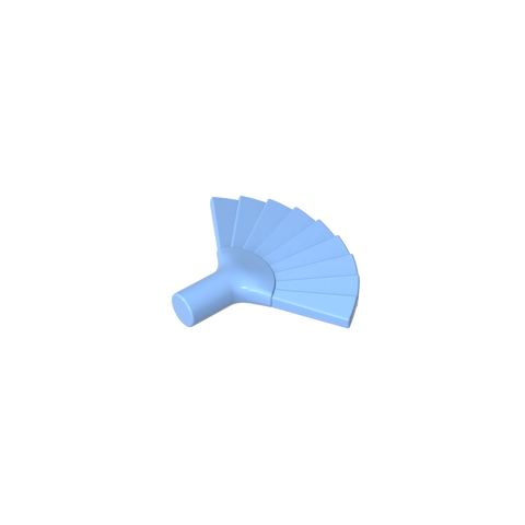 Gobricks,Equipment Hand Fan [Plain],93553