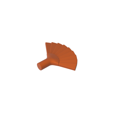 Gobricks,Equipment Hand Fan [Plain],93553