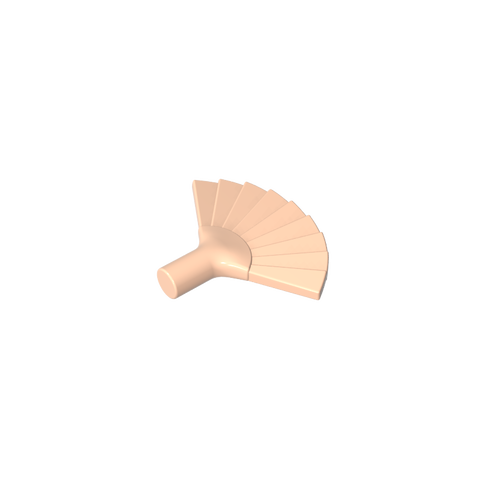 Gobricks,Equipment Hand Fan [Plain],93553