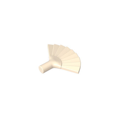 Gobricks,Equipment Hand Fan [Plain],93553