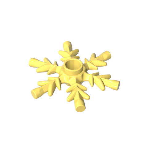 Gobricks,Snow Flake 4 x 4,42409
