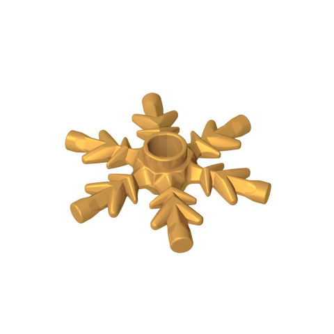 Gobricks,Snow Flake 4 x 4,42409