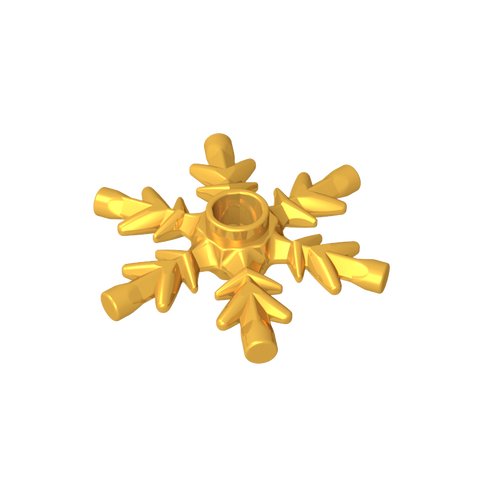 Gobricks,Snow Flake 4 x 4,42409
