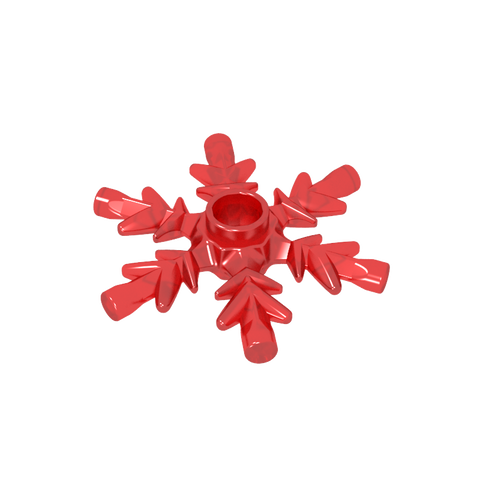 Gobricks,Snow Flake 4 x 4,42409