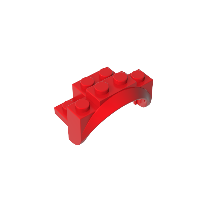 Gobricks,Wheel Arch, Mudguard 2 x 4 x 2,35789