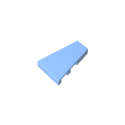 Gobricks,2x3 wedge light panel right,gdsm540-1,gdsm540-2,gdsm540,gds90546