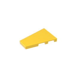 Gobricks,2x3 Wedge Glossy Panel Left,gdsm541-1,gdsm541-2,gdsm541,gds90547
