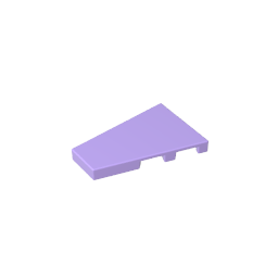 Gobricks,2x3 Wedge Glossy Panel Left,gdsm541-1,gdsm541-2,gdsm541,gds90547