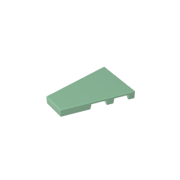 Gobricks,2x3 Wedge Glossy Panel Left,gdsm541-1,gdsm541-2,gdsm541,gds90547