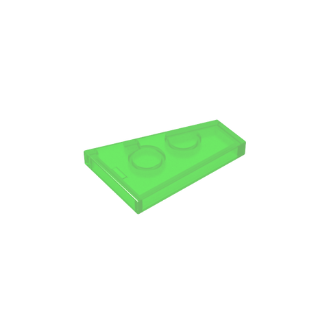 Gobricks,2x3 Wedge Glossy Panel Left,gdsm541-1,gdsm541-2,gdsm541,gds90547