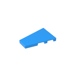 Gobricks,2x3 Wedge Glossy Panel Left,gdsm541-1,gdsm541-2,gdsm541,gds90547