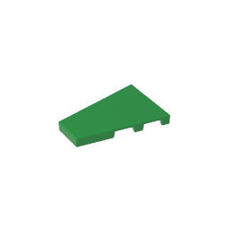Gobricks,2x3 Wedge Glossy Panel Left,gdsm541-1,gdsm541-2,gdsm541,gds90547