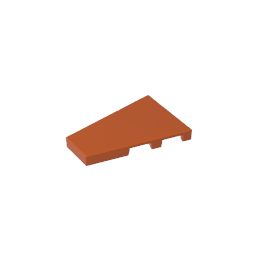 Gobricks,2x3 Wedge Glossy Panel Left,gdsm541-1,gdsm541-2,gdsm541,gds90547