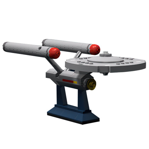 (Gobricks version) 199pcs MOC-6021 Constitution Class U.S.S. Enterprise NCC-1701 from Star Trek
