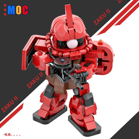 (Gobricks version) 686pcs MOC-52507 ZAKU II