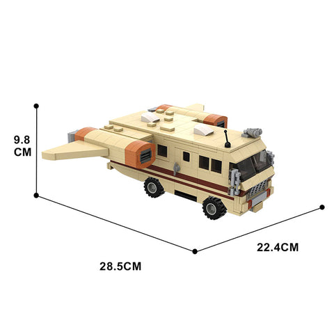 (Gobricks version) 647pcs MOC-37608 Spaceballs Eagle-5