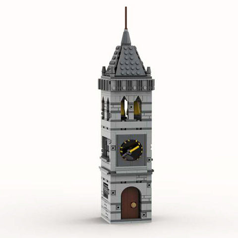 (Gobricks version)MOC-33985 Medieval Church - modular