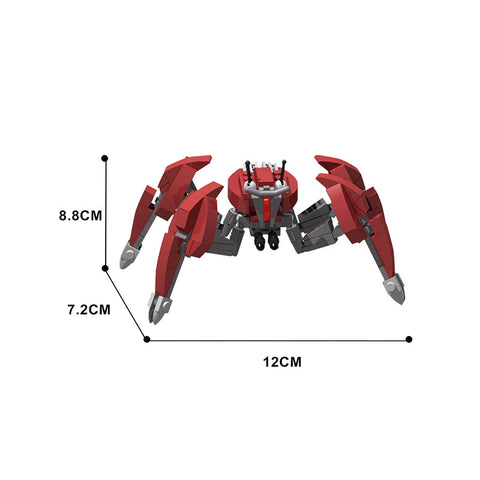 (Gobricks version)MOC-140539 LM-432 Crab Droid 4-legs